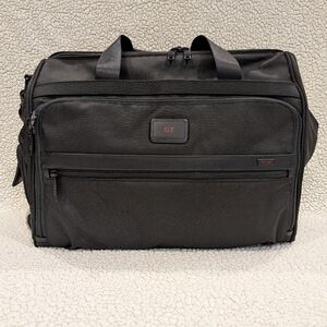 Tumi Alpha Framed Soft Travel Commuter Weekend Work Business Office Utility Bag